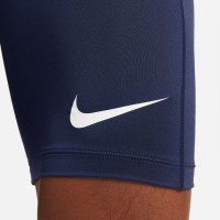 Nike Pro Dri-Fit Strike Slidingbroekje Donkerblauw Wit