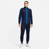 Nike Dri-FIT Academy 23 Veste d'Entraînement Full-Zip Woven Bleu Foncé Bleu Blanc