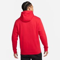 Nike Park 20 Fleece Hoodie FZ Rood