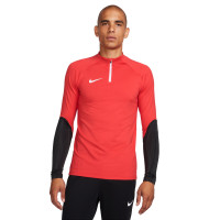 Nike Dri-FIT Strike 23 Trainingstrui 1/4-Zip Rood Zwart Wit