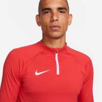Nike Dri-FIT Strike 23 Trainingstrui 1/4-Zip Rood Zwart Wit