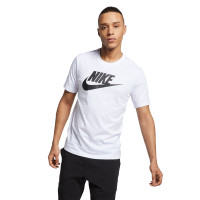 Nike NSW Icon Futura T-Shirt Blanc Noir