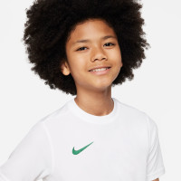 Nike Park VII Maillot de Foot Enfants Blanc Vert