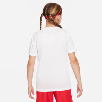 Nike Park VII Maillot de Foot Enfants Blanc Rouge