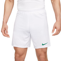 Nike Dri-FIT Park III Voetbalbroekje Wit Groen