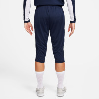 Pantalon d'entraînement Nike Academy 23 3/4 bleu foncé blanc