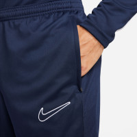 Pantalon d'entraînement Nike Academy 23 3/4 bleu foncé blanc