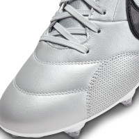 Nike Premier III Crampons Vissés Chaussures de Football (SG) Anti-Clog Argenté Noir