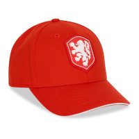 Casquette KNVB avec logo pour enfants, orange et blanc