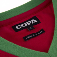 COPA Maroc 1970´s Maillot de Foot Rétro Rouge