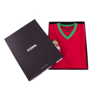 COPA Maroc 1970´s Maillot de Foot Rétro Rouge