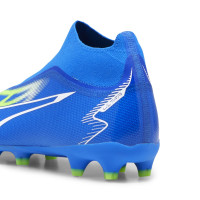PUMA Ultra Match+ Sans Lacets Gazon Naturel Gazon Artificiel Chaussures de Foot (MG) Bleu Blanc Vert Vif