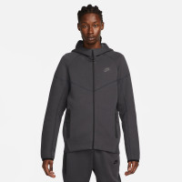 Nike Tech Fleece Sportswear Survêtement Gris Foncé Noir