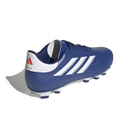 adidas Copa Pure 2.4 Gazon Naturel Gazon Artificiel Chaussures de Foot (FxG) Bleu Blanc Rouge