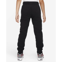 Nike Sportswear Air Fleece Joggingbroek Cargo Kids Zwart Donkergrijs Wit