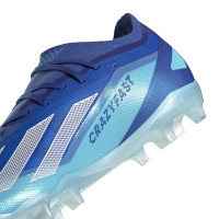 adidas X Crazyfast.2 Gras Voetbalschoenen (FG) Blauw Lichtblauw Wit