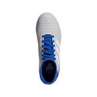 adidas PREDATOR 19.3 IN Zaalvoetbalschoenen Kids Grijs Wit Blauw