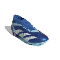 adidas Predator Accuracy.2 Gras Voetbalschoenen (FG) Blauw Lichtblauw Wit