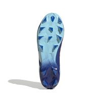 adidas Predator Accuracy.2 Gras / Kunstgras Voetbalschoenen (MG) Blauw Lichtblauw Wit