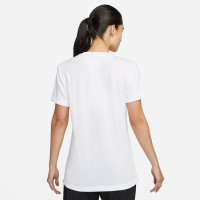 Nike Park 20 Hybride T-shirt Dames Wit Zwart