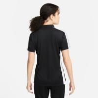 Nike Dri-FIT Academy 23 Polo Dames Zwart Wit