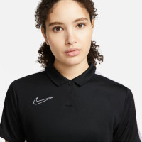 Nike Dri-FIT Academy 23 Polo Dames Zwart Wit