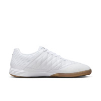 Nike Lunargato II Chaussures de Foot en Salle (IN) Blanc Noir Brun Clair