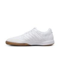 Nike Lunargato II Chaussures de Foot en Salle (IN) Blanc Noir Brun Clair