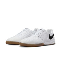 Nike Lunargato II Chaussures de Foot en Salle (IN) Blanc Noir Brun Clair