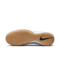 Nike Lunargato II Chaussures de Foot en Salle (IN) Blanc Noir Brun Clair