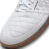 Nike Lunargato II Chaussures de Foot en Salle (IN) Blanc Noir Brun Clair