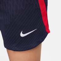 Nike Nederland Strike Trainingsbroekje 2023-2025 Dames Donkerblauw Rood Wit