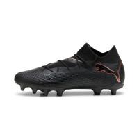 PUMA Future 7 Pro Gazon Naturel Gazon Artificiel Chaussures de Foot (MG) Noir Bronze Gris Foncé
