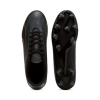 PUMA Ultra Play Gazon Naturel Gazon Artificiel Chaussures de Foot (MG) Noir Bronze Gris Foncé