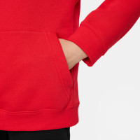 Nike Park 20 Sweat à Capuche Hoodie Fleece Enfants Rouge