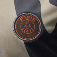 Nike Paris Saint-Germain X Jordan Pre-Match Trainingsshirt 2023-2024 Beige Grijs Oranje
