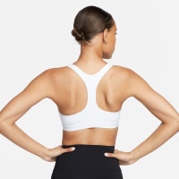 Soutien-gorge de sport Nike Light Support Swoosh blanc/noir