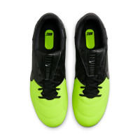 Nike Premier III Gazon Naturel Chaussures de Foot (FG) Noir Jaune Vif