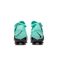 Nike Phantom GX Pro Dynamic Fit Gras Voetbalschoenen (FG) Turquoise Zwart Paars Wit
