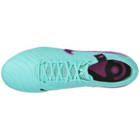 Nike Tiempo Legend 10 Elite Crampons Vissés Chaussures de Foot (SG) Pro Player Turquoise Mauve