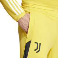 adidas Juventus Survêtement 1/4-Zip 2023-2024 Jaune Noir Blanc