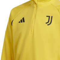 adidas Juventus Survêtement 1/4-Zip 2023-2024 Enfants Jaune Noir Blanc