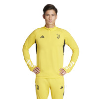 adidas Juventus Haut d'Entraînement 1/4-Zip 2023-2024 Jaune Noir