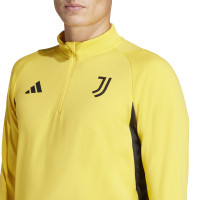 adidas Juventus Haut d'Entraînement 1/4-Zip 2023-2024 Jaune Noir