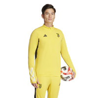 adidas Juventus Haut d'Entraînement 1/4-Zip 2023-2024 Jaune Noir