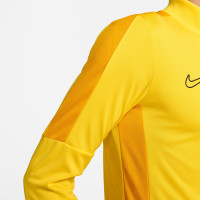 Nike Dri-FIT Academy 23 Veste d'Entraînement Full-Zip Jaune Or Noir
