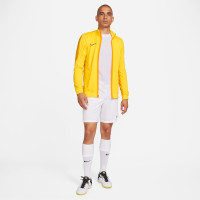 Nike Dri-FIT Academy 23 Veste d'Entraînement Full-Zip Jaune Or Noir