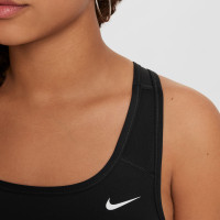 Nike Brassière de Sport Swoosh Filles Noir Blanc