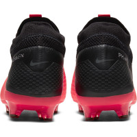 Nike Phantom Vision 2 Pro DF Kunstgras Voetbalschoenen (AG) Roze Zwart