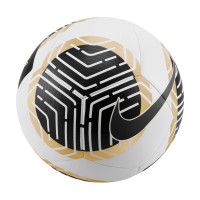 Nike Pitch Ballon de Football Taille 5 Blanc Noir Doré